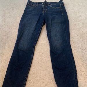High Waisted 5 Button Gap Jeans